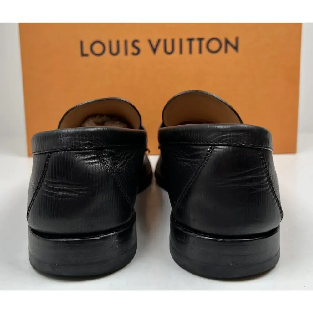 Size 7.5LV/8.5US- Louis Vuitton Major Loafer Epi Leather🖤 RETAIL $1,110! - Picture 4 of 9